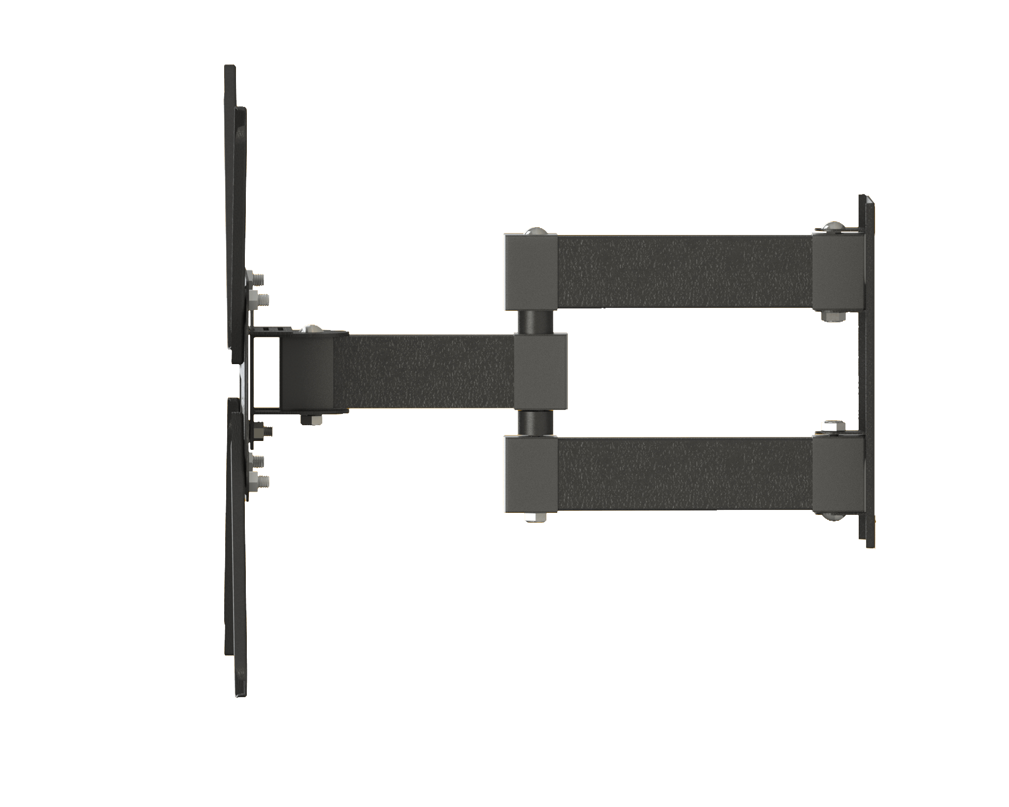 Suporte Triarticulado com Inclinação Tv de 14" a 55" Preto Multivisão - Imagem 2